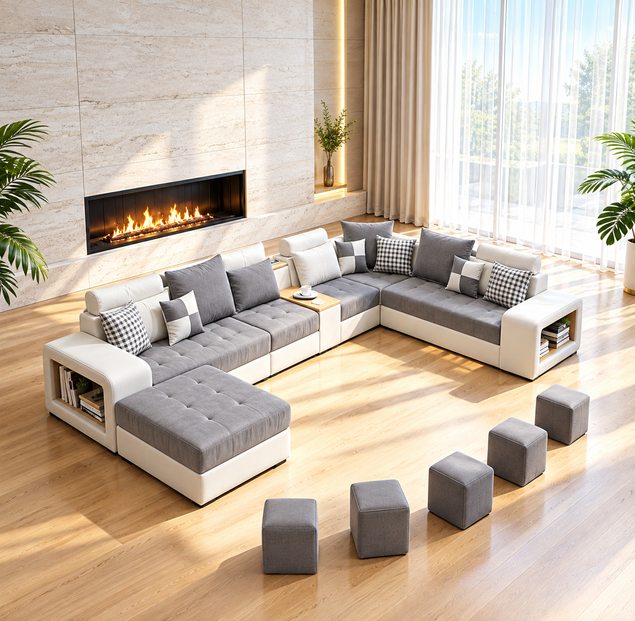 Floor Seating Set